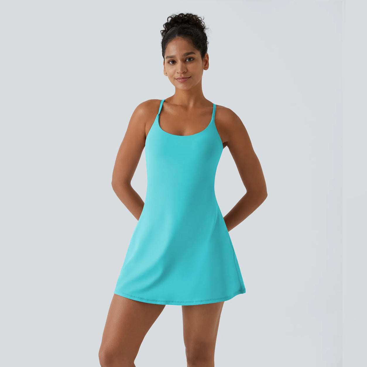 🔥Last day promotion🔥Plush Backless Active Dress-Easy Peezy Edition