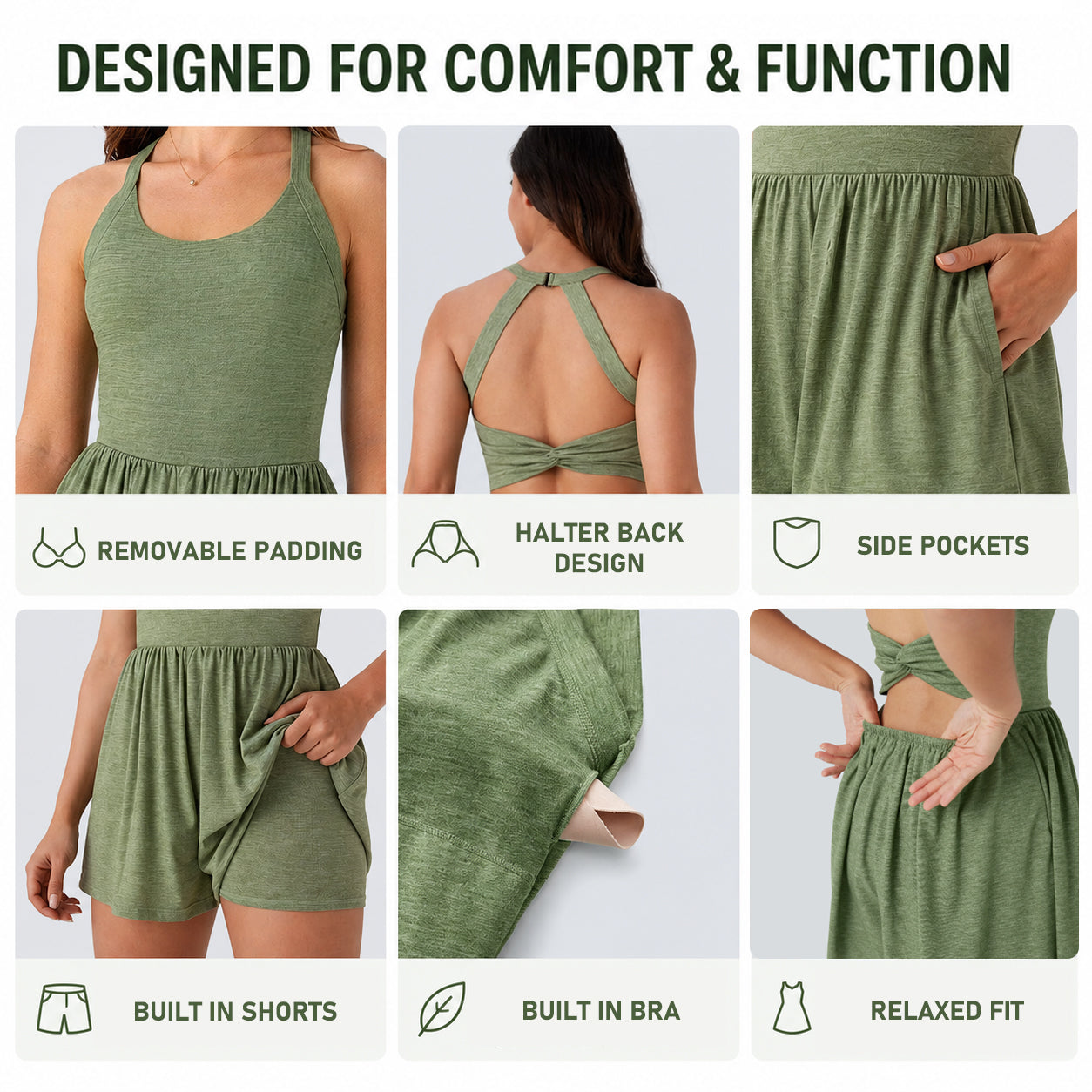 Pocket 2-in-1 Romper-Easy Peezy Edition