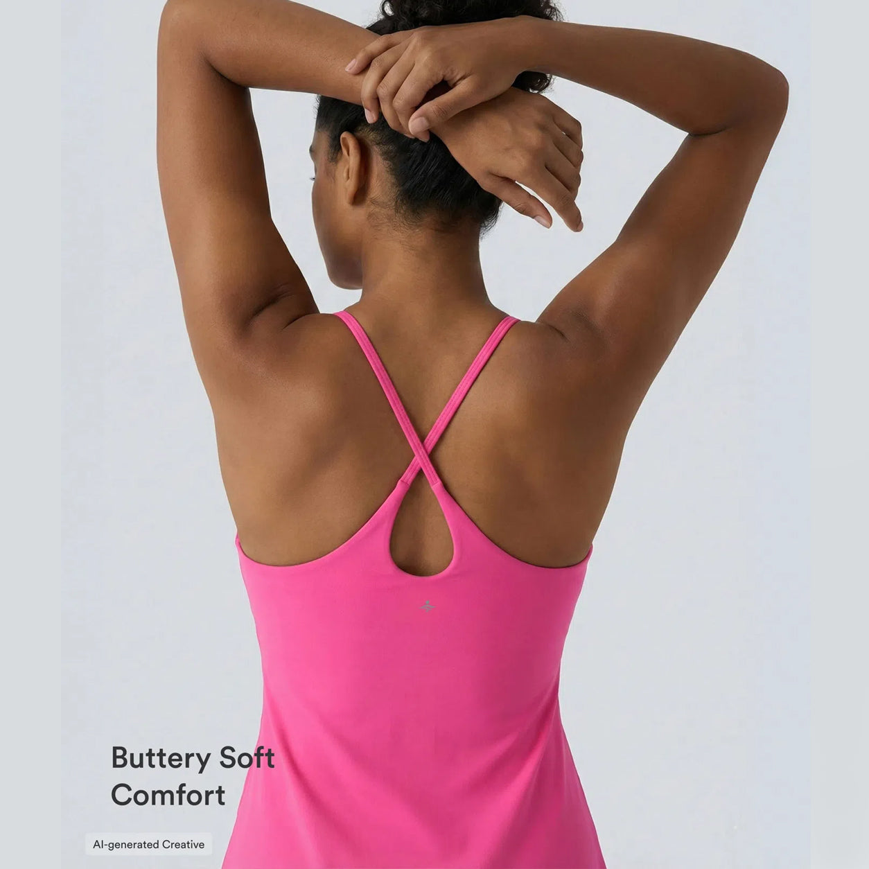 🔥Last day promotion🔥Plush Backless Active Dress-Easy Peezy Edition