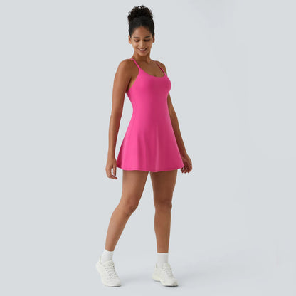 🔥Last day promotion🔥Plush Backless Active Dress-Easy Peezy Edition