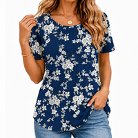 Floral Navy